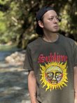 画像1: SUBLIME / Yellow Sun Tシャツ グリーン (1)