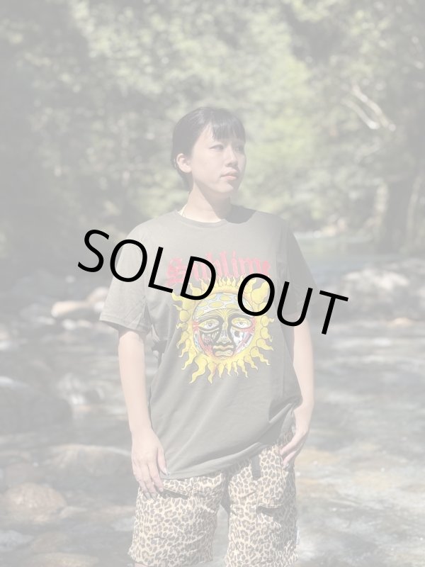 画像8: Lラスト1枚で終了 SUBLIME / Yellow Sun Tシャツ グリーン (8)