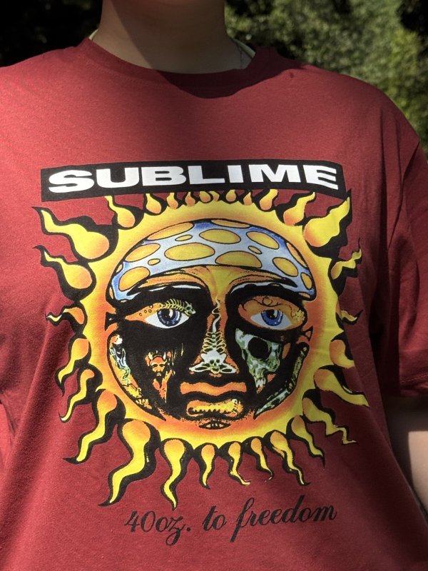 画像9: SUBLIME / 40oz To Freedom Tシャツ バーガンディー (9)