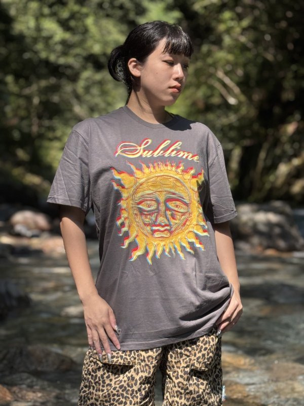 画像8: SUBLIME / 40oz Sun Tシャツ チャコールグレー (8)