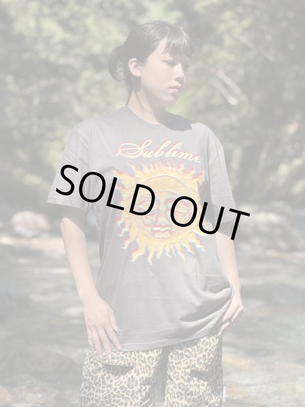 画像8: 2XLサイズラスト1枚で終了 SUBLIME / 40oz Sun Tシャツ チャコールグレー (8)