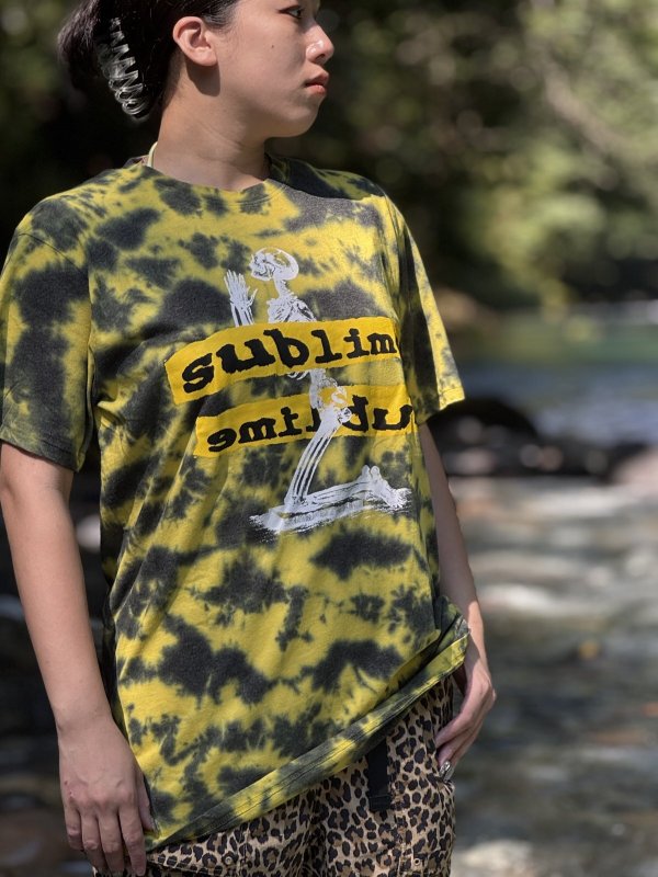 画像8: SUBLIME / Praying Skeleton (Wash Collection) Tシャツ (8)
