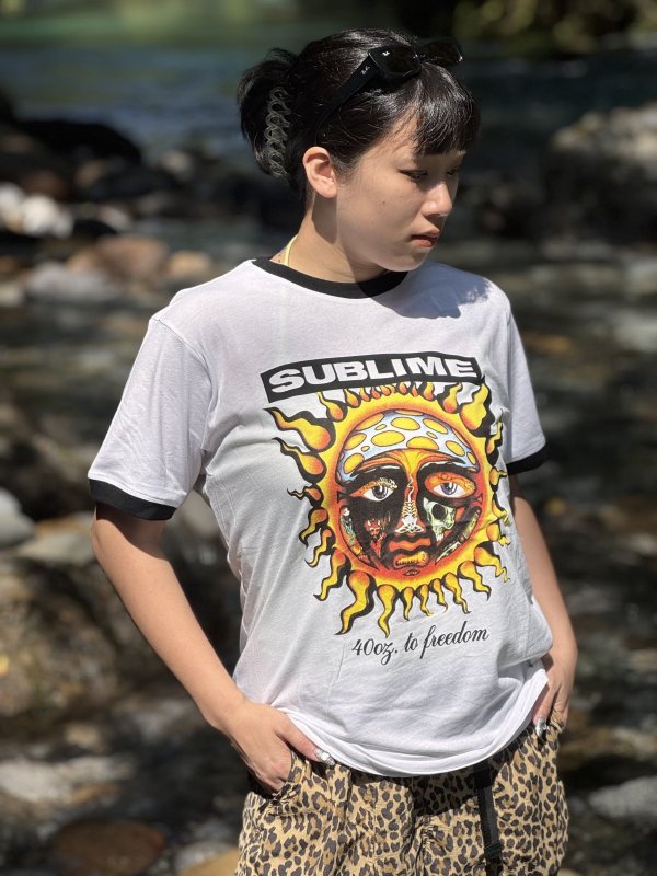 画像1: SUBLIME / 40oz To Freedom リンガーTシャツ (1)
