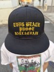 画像1: FUCKIN' MELLOW CLOTHING / Long Beach Posse スナップバックキャップ ブラック/ゴールド (1)