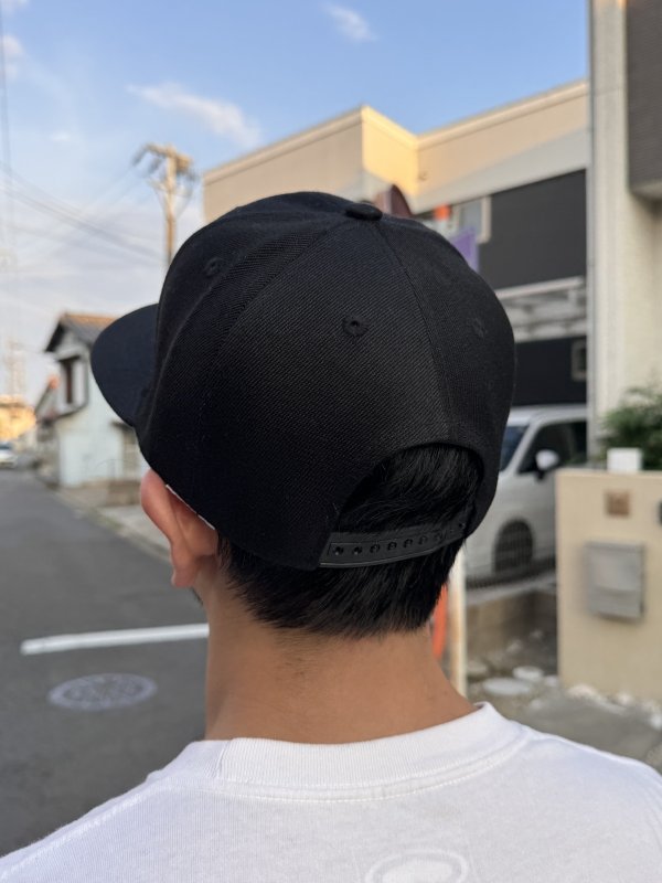 画像12: FUCKIN' MELLOW CLOTHING x PICTURE MOUSE / スナップバックキャップ ブラック/グリーン (12)