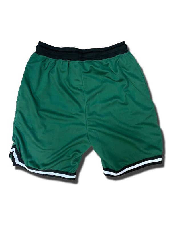 画像21: 送料無料 FUCKIN' MELLOW CLOTHING / Long Beach Posse artwork by PICTURE MOUSE バスケショーツ グリーン (21)