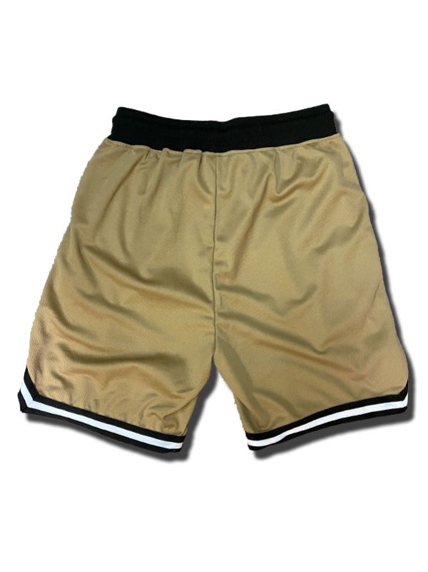 画像18: 送料無料 FUCKIN' MELLOW CLOTHING / Long Beach Posse artwork by PICTURE MOUSE バスケショーツ カーキ (18)