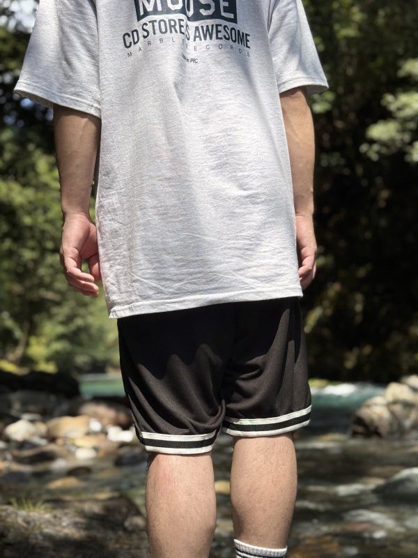 画像16: 送料無料 FUCKIN' MELLOW CLOTHING / Long Beach Posse artwork by PICTURE MOUSE バスケショーツ ブラック (16)