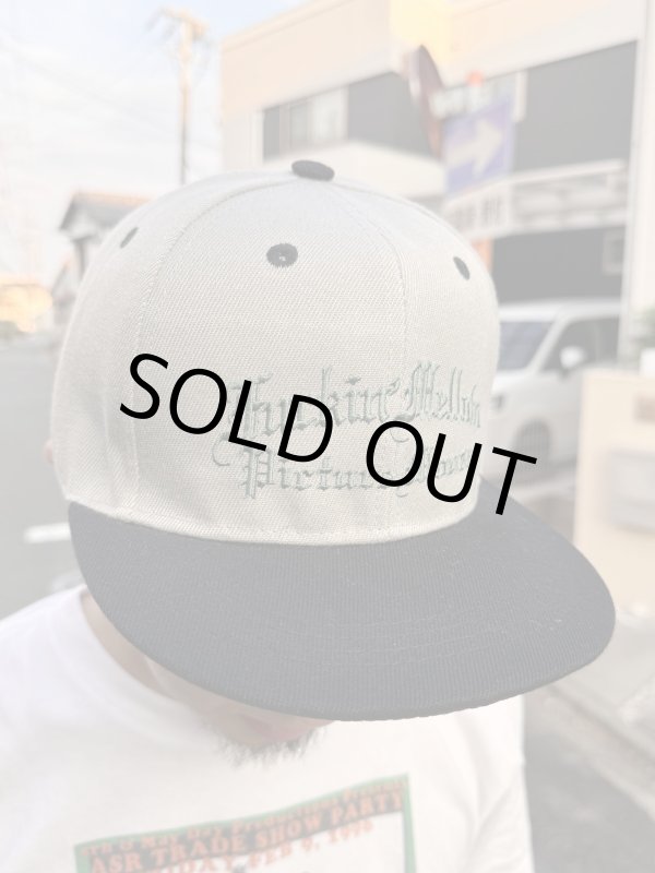 画像11: FUCKIN' MELLOW CLOTHING x PICTURE MOUSE / スナップバックキャップ グレー/グリーン (11)