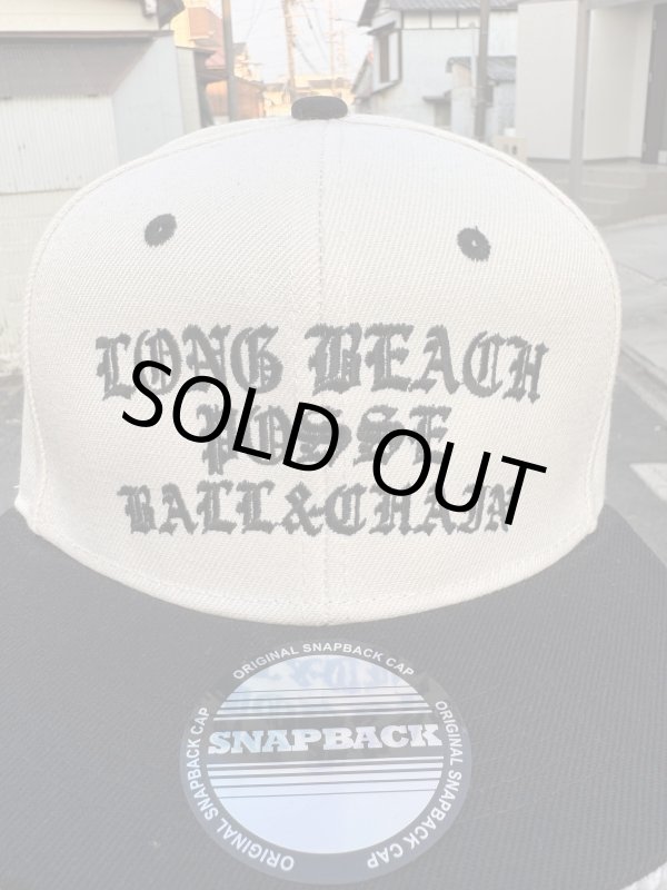 画像9: ラスト1枚で終了 FUCKIN' MELLOW CLOTHING / Long Beach Posse スナップバックキャップ カーキ/ブラック (9)