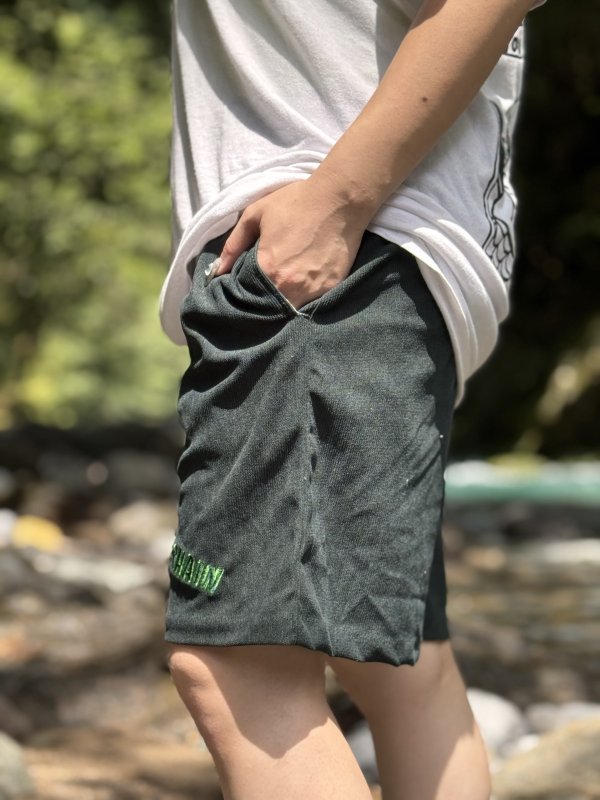 画像15: 送料無料 FUCKIN' MELLOW CLOTHING / "Hula Logo" designed by LOWHIDE コーデュロイ イージーショーツ ダークグリーン (15)