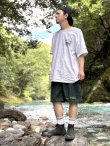 画像2: 送料無料 FUCKIN' MELLOW CLOTHING / "Hula Logo" designed by LOWHIDE コーデュロイ イージーショーツ ダークグリーン (2)