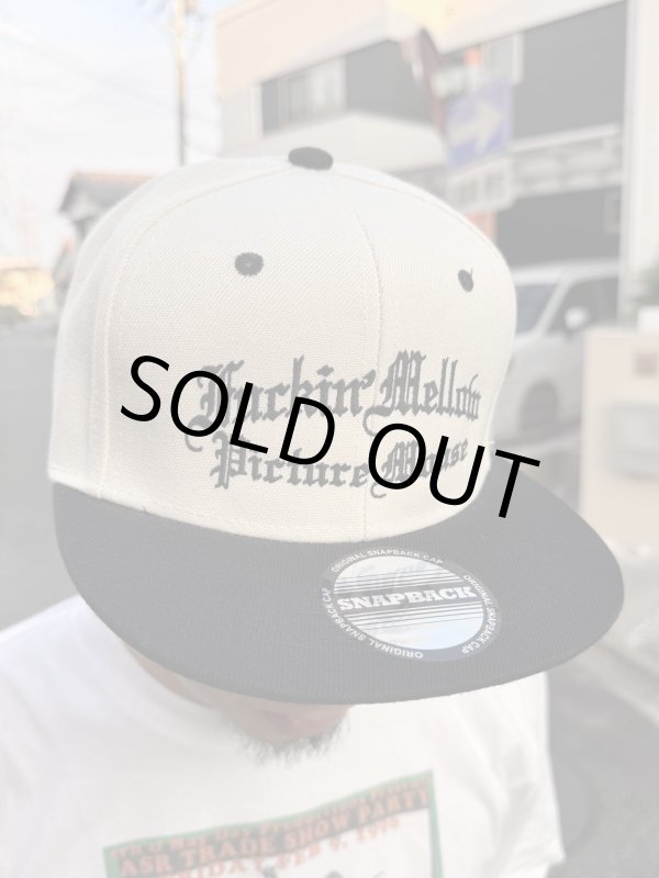 画像11: FUCKIN' MELLOW CLOTHING x PICTURE MOUSE / スナップバックキャップ カーキ/ブラック (11)