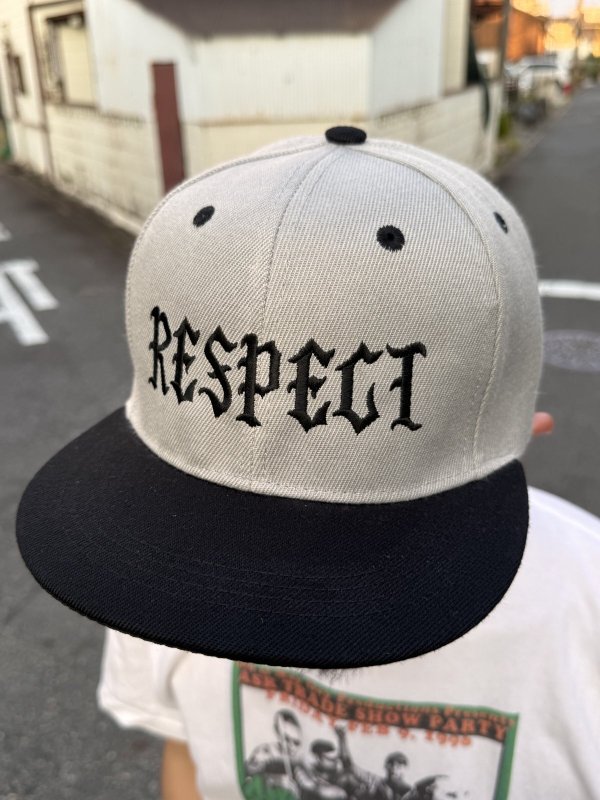 画像11: FUCKIN' MELLOW / RESPECT Artwork by WACKY  スナップバックキャップ グレー/ブラック (11)