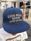 画像4: FUCKIN' MELLOW CLOTHING / Long Beach Posse スナップバックキャップ ネイビー/グレー (4)