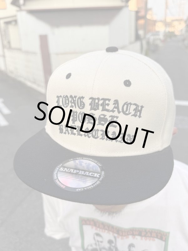 画像10: ラスト1枚で終了 FUCKIN' MELLOW CLOTHING / Long Beach Posse スナップバックキャップ カーキ/ブラック (10)