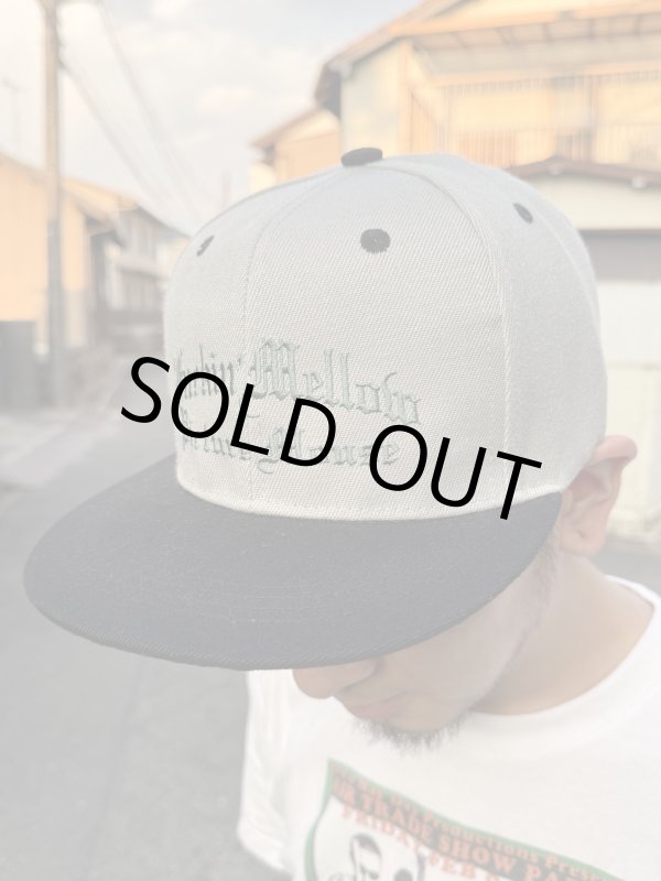 画像10: FUCKIN' MELLOW CLOTHING x PICTURE MOUSE / スナップバックキャップ グレー/グリーン (10)