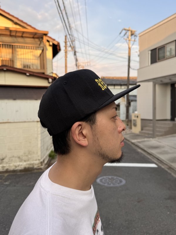 画像12: FUCKIN' MELLOW / RESPECT Artwork by WACKY  スナップバックキャップ ブラック/ゴールド (12)