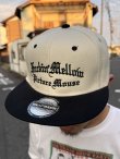 画像3: FUCKIN' MELLOW CLOTHING x PICTURE MOUSE / スナップバックキャップ カーキ/ブラック (3)