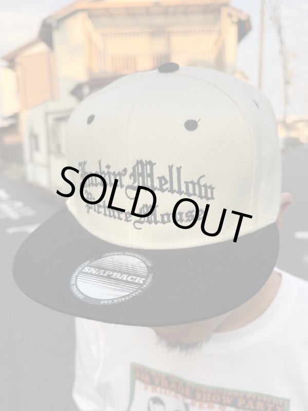 画像10: FUCKIN' MELLOW CLOTHING x PICTURE MOUSE / スナップバックキャップ カーキ/ブラック (10)