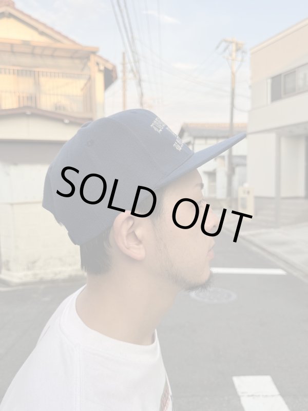 画像13: FUCKIN' MELLOW CLOTHING / Long Beach Posse スナップバックキャップ ネイビー/グレー (13)
