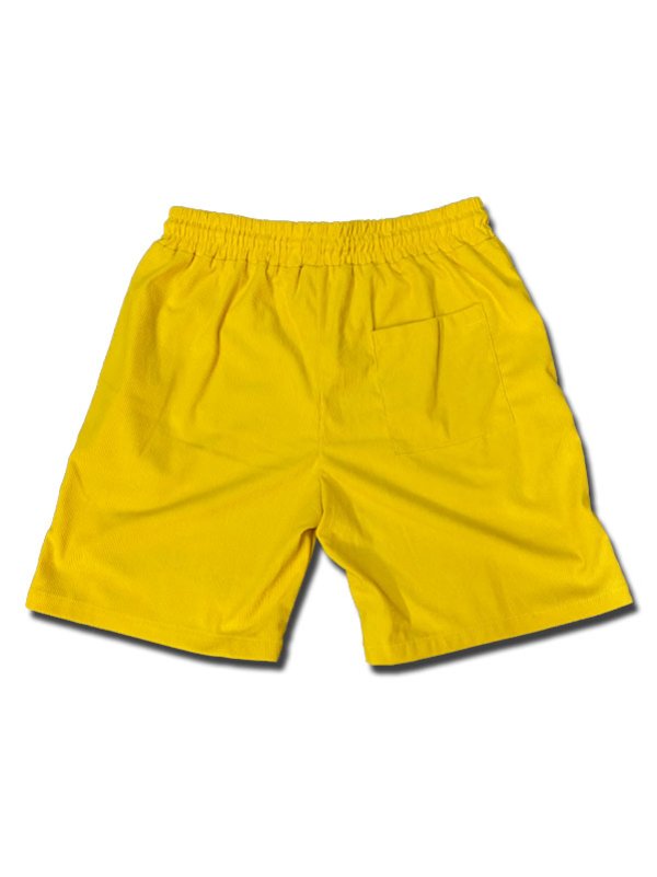 画像21: 送料無料 FUCKIN' MELLOW CLOTHING / "Hula Logo" designed by LOWHIDE コーデュロイ イージーショーツ イエロー (21)