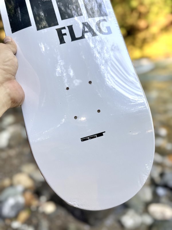 画像8: 送料無料 3枚のみ限定入荷 BLACK FLAG / Bars & Logo スケートボードデッキ  SST Records Official (8)