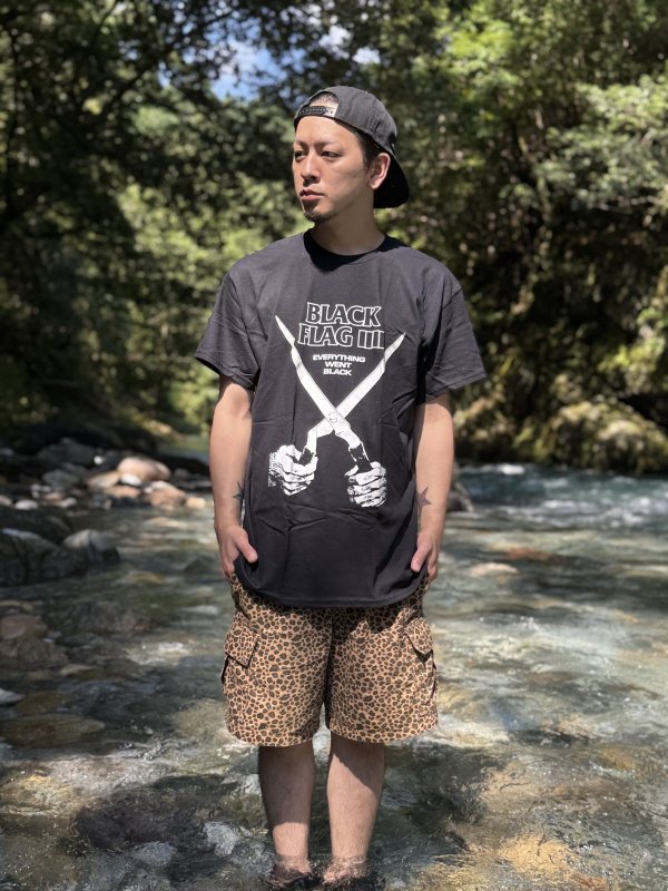 画像7: BLACK FLAG / Everything Went Black Tシャツ ブラック  SST Records Official (7)