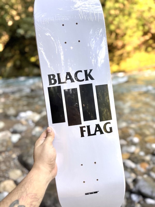 画像6: 送料無料 3枚のみ限定入荷 BLACK FLAG / Bars & Logo スケートボードデッキ  SST Records Official (6)