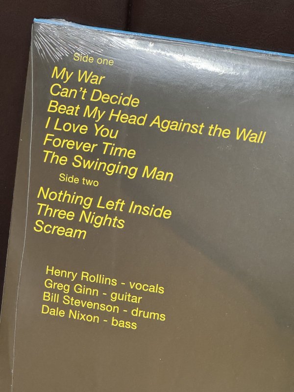 画像5: ラスト3枚で終了 BLACK FLAG / My War 12インチ レコード SST Records Official 新品未開封 (5)