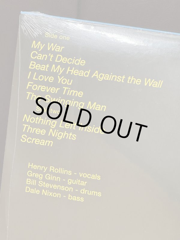 画像5: 1000円OFF ラスト1枚で終了 BLACK FLAG / My War 12インチ レコード SST Records Official 新品未開封 (5)