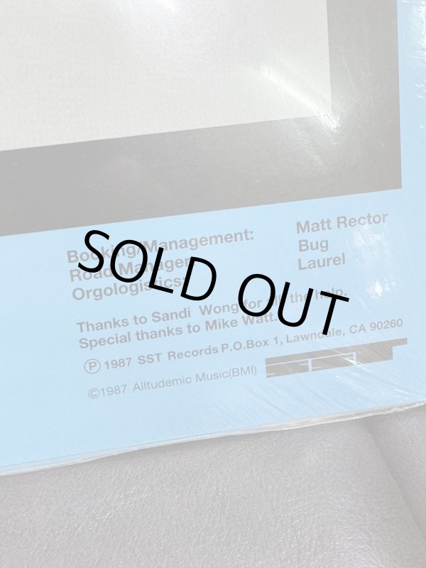 画像9: ラスト1枚でSOLDOUT 訳アリB品60％OFF DESCENDENTS x ALL 12インチ レコード SST Records Official 新品未開封 (9)