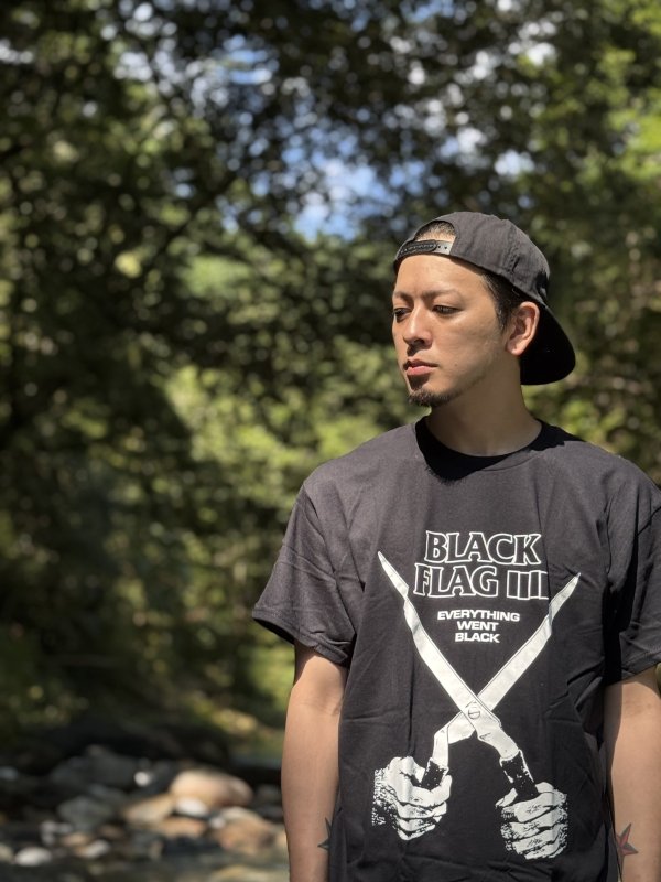 画像5: BLACK FLAG / Everything Went Black Tシャツ ブラック  SST Records Official (5)