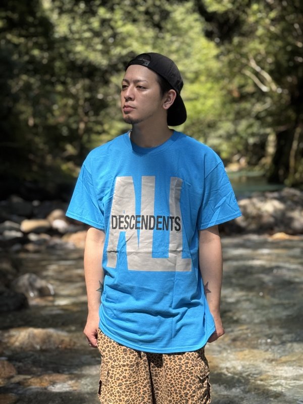 画像1: DESCENDENTS x ALL Tシャツ ブルー SST Records Official (1)