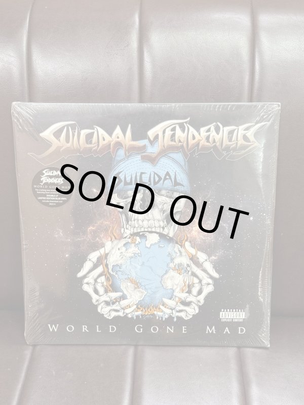 画像2: 2枚のみ限定 SUICIDAL TENDENCIES / World Gone Mad - Limited Edition ブルー盤 2枚組 12インチ レコード SUICIDAL Records Official 新品未開封 (2)