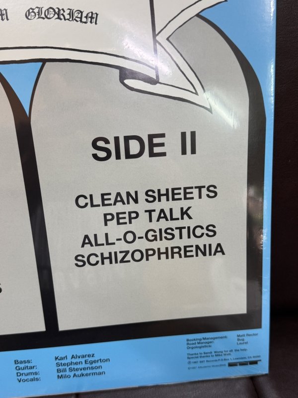 画像5: 5枚のみ限定入荷 DESCENDENTS x ALL 12インチ レコード SST Records Official 新品未開封 (5)