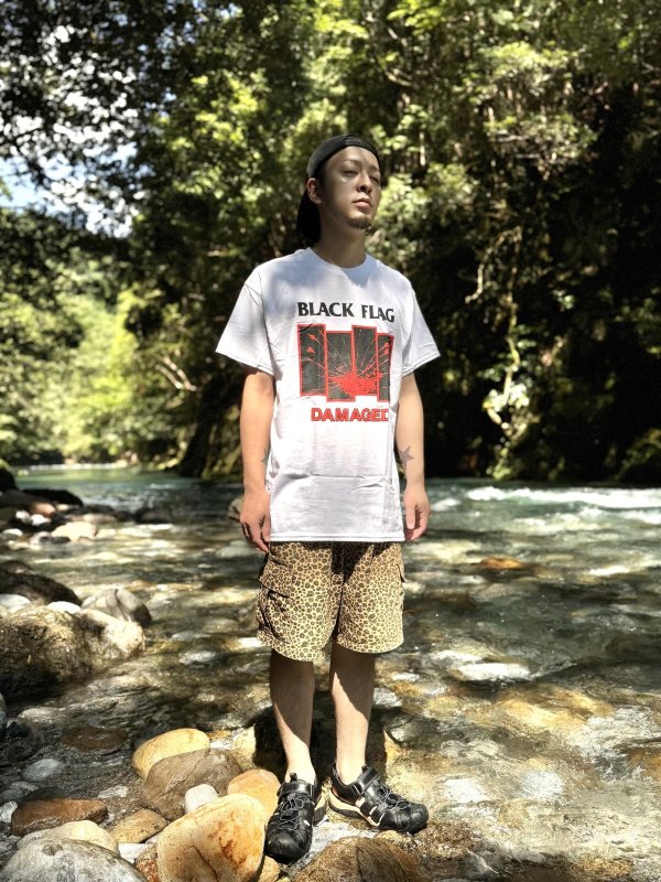 画像4: BLACK FLAG / Damaged Tシャツ ホワイト SST Records Official (4)