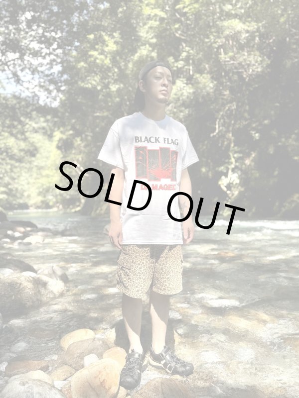 画像5: 1000円OFF Mサイズラスト1枚で終了 BLACK FLAG / Damaged Tシャツ ホワイト SST Records Official (5)