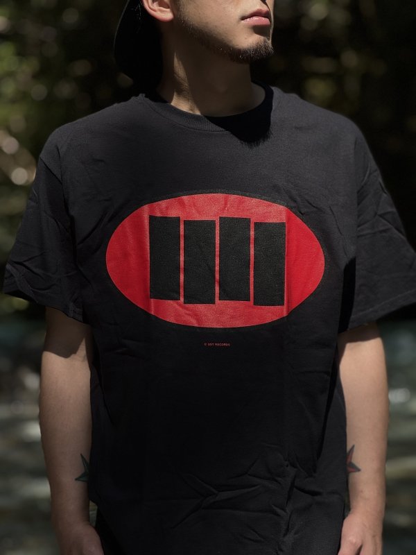 画像4: BLACK FLAG / Oval Bars Tシャツ ブラック SST Records Official  (4)