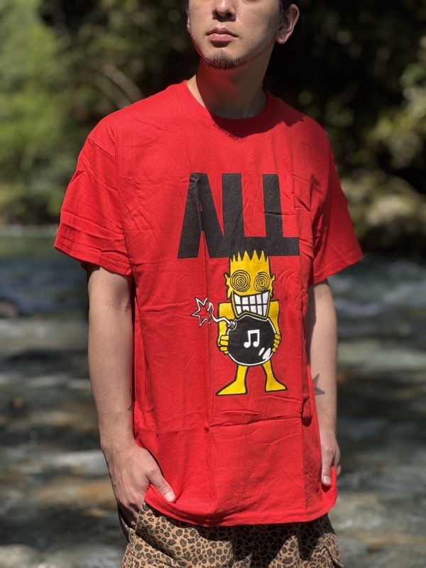 画像5: ALL / Allroy Sez Tシャツ レッド SST Records Official (5)