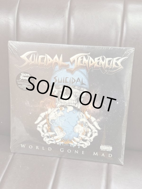 画像1: 2枚のみ限定 SUICIDAL TENDENCIES / World Gone Mad - Limited Edition ブルー盤 2枚組 12インチ レコード SUICIDAL Records Official 新品未開封 (1)