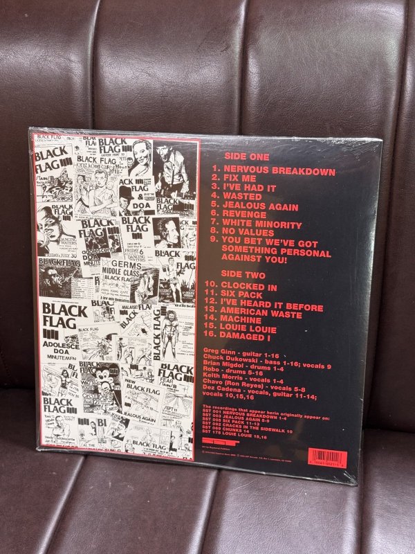 画像5: 5枚のみ限定入荷 BLACK FLAG / The First Four Years 12インチ レコード SST Records Official 新品未開封 (5)