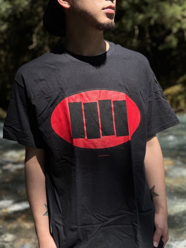 画像3: BLACK FLAG / Oval Bars Tシャツ ブラック SST Records Official  (3)