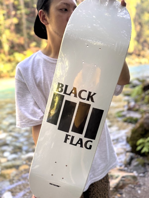画像5: 送料無料 3枚のみ限定入荷 BLACK FLAG / Bars & Logo スケートボードデッキ  SST Records Official (5)