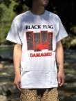画像6: BLACK FLAG / Damaged Tシャツ ホワイト SST Records Official (6)