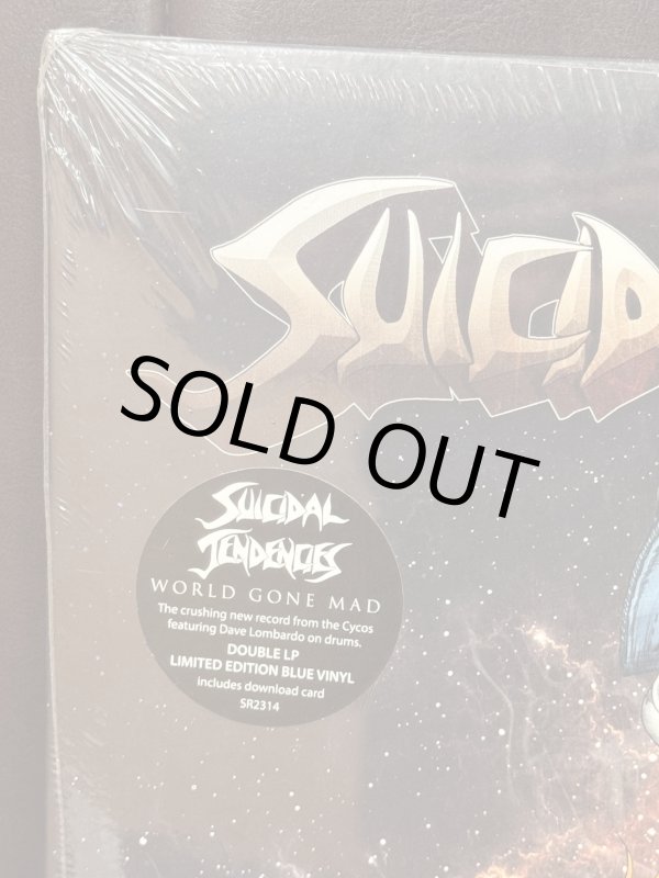 画像3: 2枚のみ限定 SUICIDAL TENDENCIES / World Gone Mad - Limited Edition ブルー盤 2枚組 12インチ レコード SUICIDAL Records Official 新品未開封 (3)