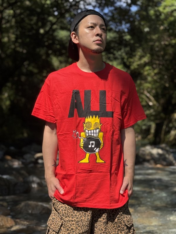画像4: ALL / Allroy Sez Tシャツ レッド SST Records Official (4)
