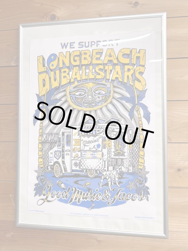 画像5: ラスト1枚でSOLDOUT LONG BEACH DUB ALLSTARS / Taco Truck アートプリントポスター B2(728mmｘ515mm) (5)