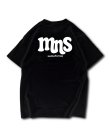 画像2: minos / SMOKE SESSION Tシャツ ブラック (2)