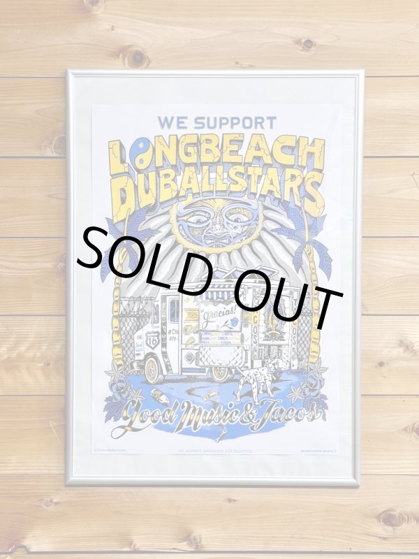 画像2: ラスト1枚でSOLDOUT LONG BEACH DUB ALLSTARS / Taco Truck アートプリントポスター B2(728mmｘ515mm) (2)